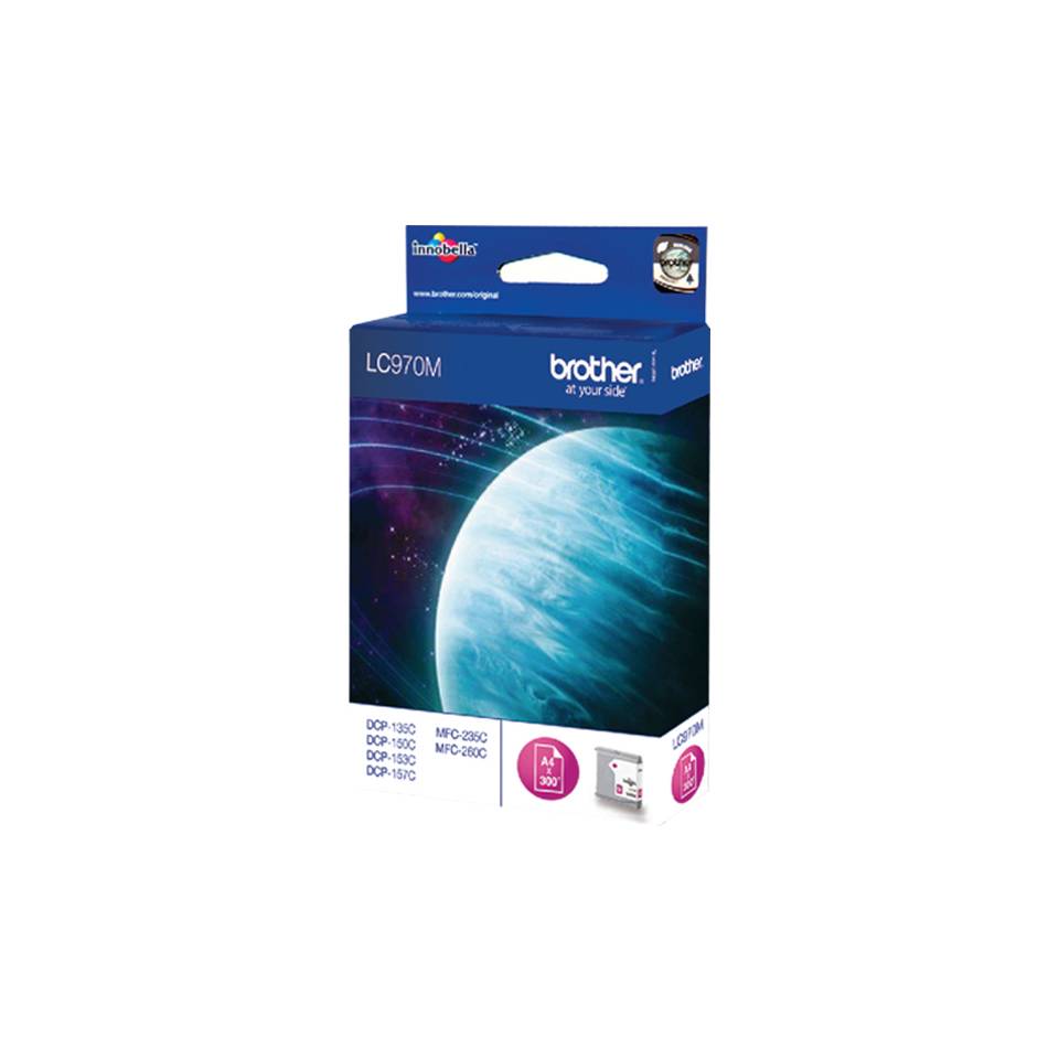 Brother LC970M - Magenta - Original - Tintenpatrone - für Brother DCP-135C - DCP