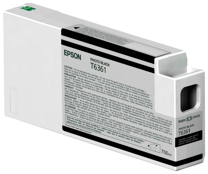 Epson Druckerpatrone T6361 Original Foto Schwarz C13T636100