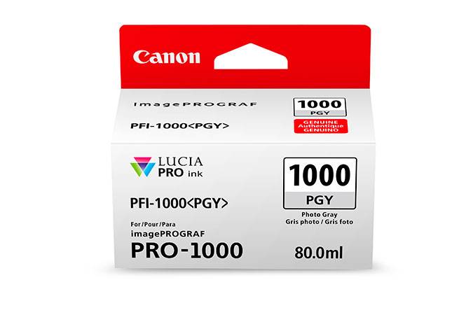 Canon Druckerpatrone PFI-1000PGY Original Grau 0553C001