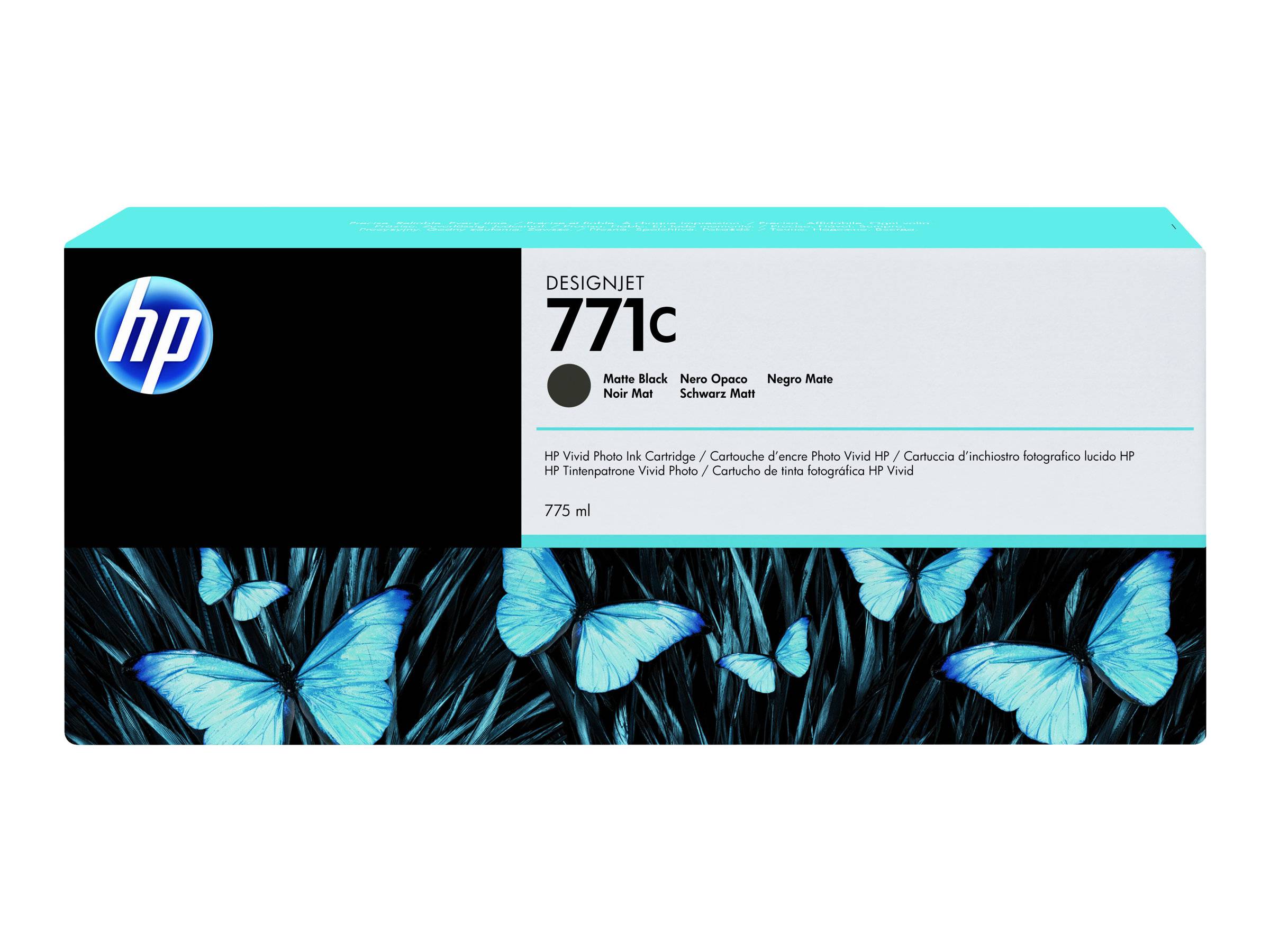 HP 771C - 775 ml - mattschwarz - Original - Tintenpatrone - für DesignJet Z6200