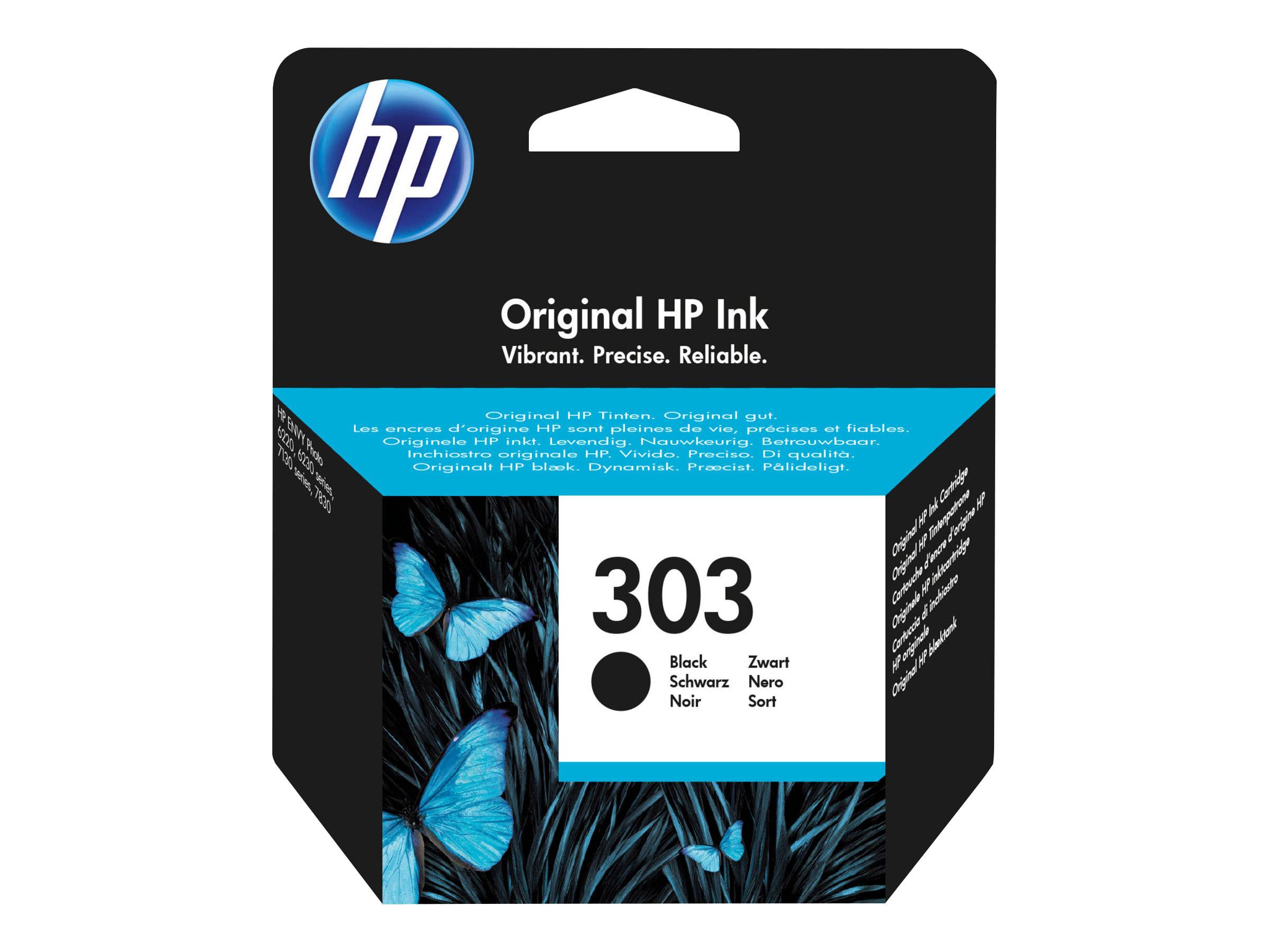 HP Druckerpatrone 303 Original Schwarz T6N02AE Tinte