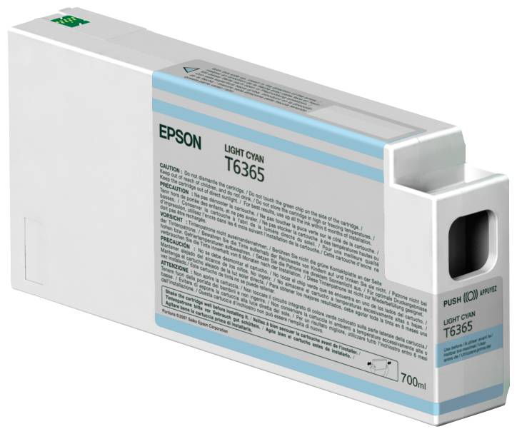Epson Druckerpatrone T6365 Original Hell Cyan C13T636500