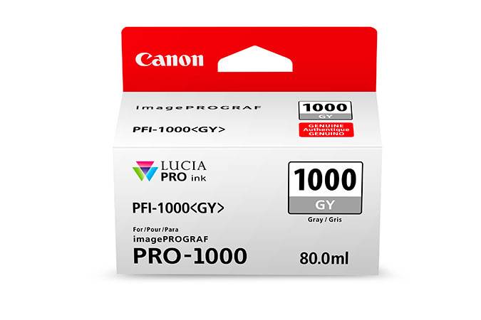 Canon Druckerpatrone PFI-1000GY Original Grau 0552C001