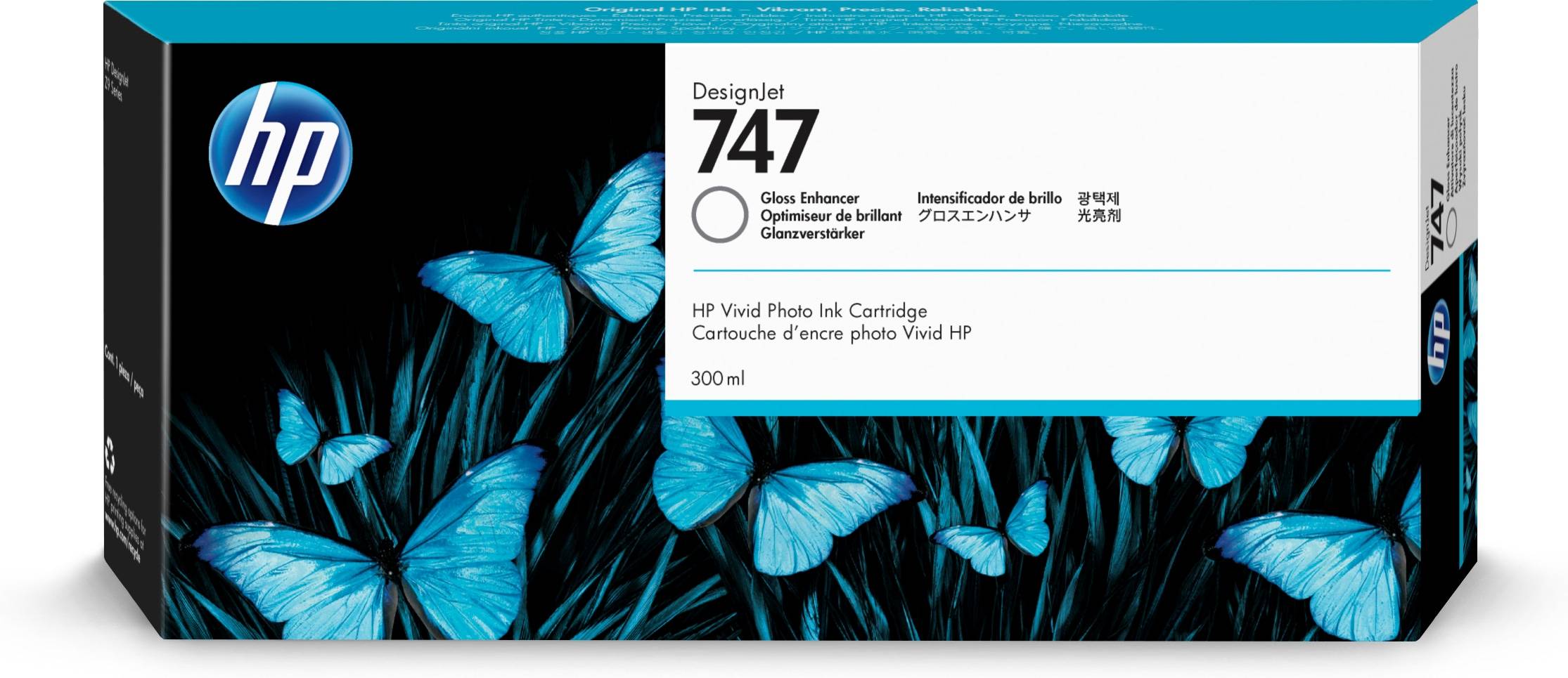 HP Druckerpatrone 747 Original Glanzoptimierer 300 ml P2V87A 1 St.