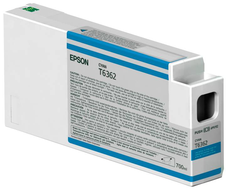 Epson Druckerpatrone T6362 Original Cyan C13T636200