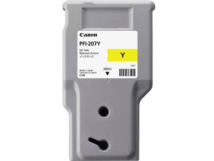 Canon PFI-207 Y - 300 ml - Gelb - Original - Tintenbehälter - für imagePROGRAF i