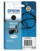 Epson 408L - 36.9 ml - Extrahohe Kapazität - Schwarz - original - Blisterverpack