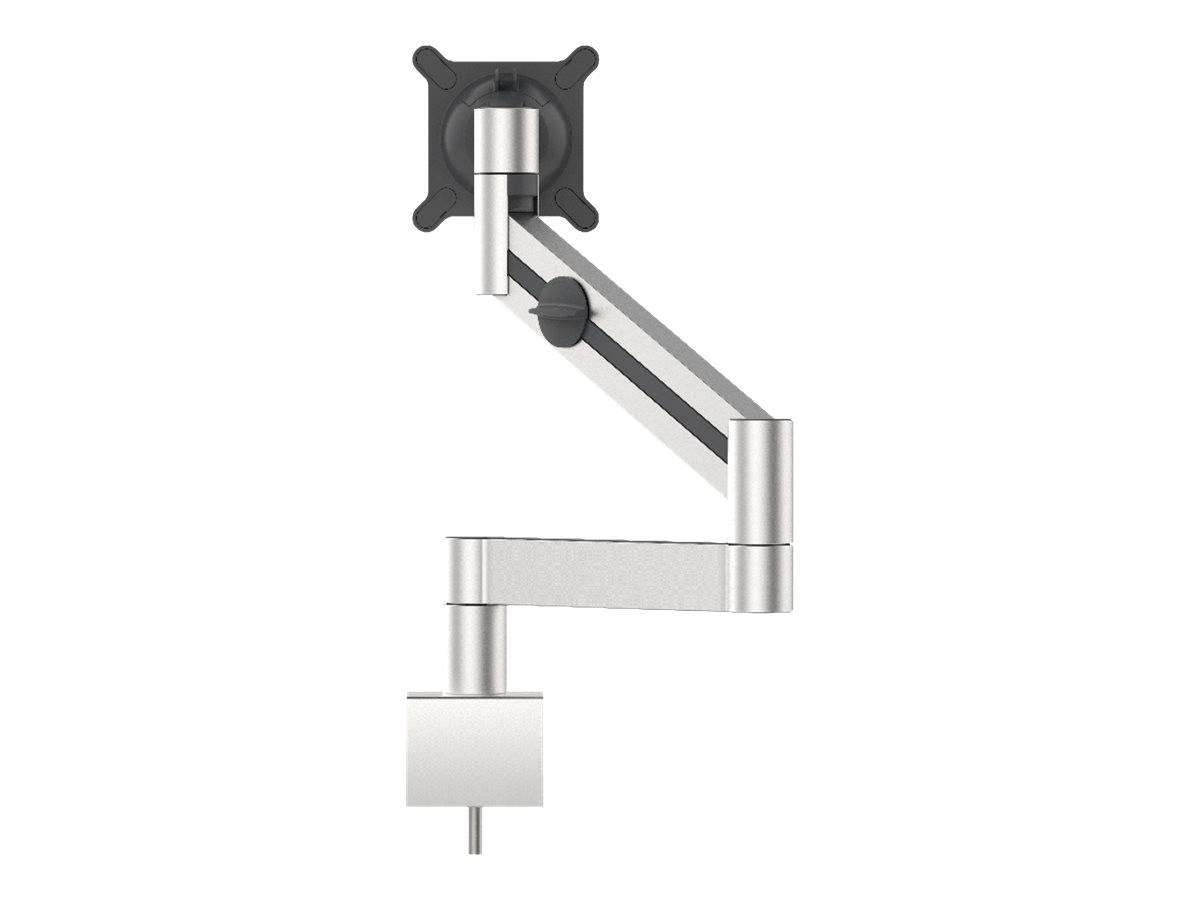 DURABLE - Befestigungskit - einstellbarer Arm - für Monitor / Curved-Monitor - Aluminium, hochwertiger Kunststoff - Silb
