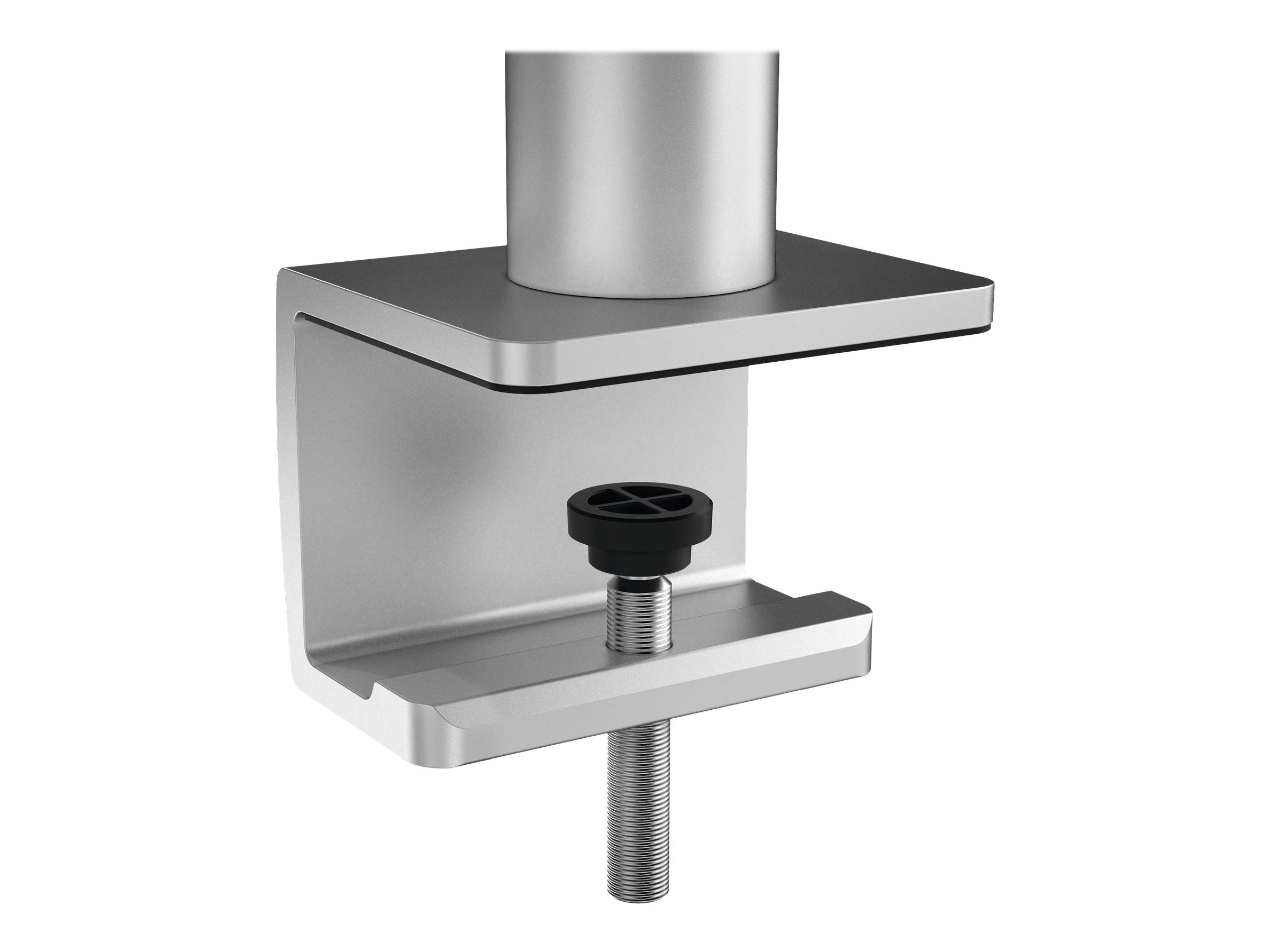 DURABLE - Befestigungskit - einstellbarer Arm - für Monitor / Curved-Monitor - Aluminium, hochwertiger Kunststoff - Silb