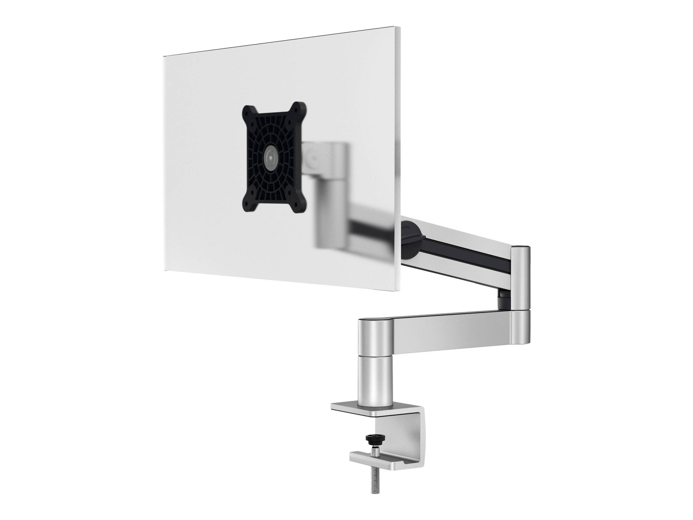 DURABLE - Befestigungskit - einstellbarer Arm - für Monitor / Curved-Monitor - Aluminium, hochwertiger Kunststoff - Silb