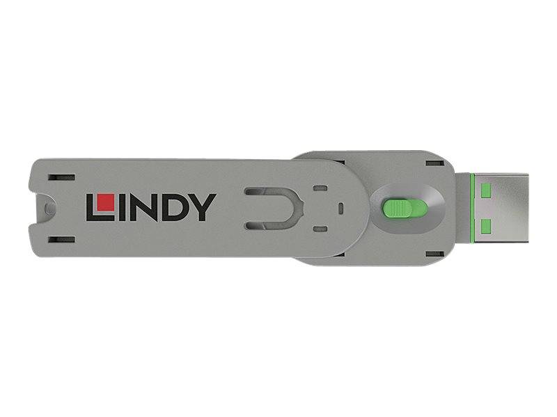 LINDY USB-A Port Schlüssel Grün 40621