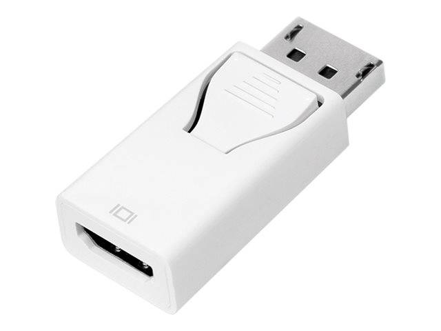 LogiLink CV0057 DisplayPort / HDMI Adapter [1x DisplayPort Stecker - 1x HDMI-Buchse] Weiß vergoldete Steckkontakte