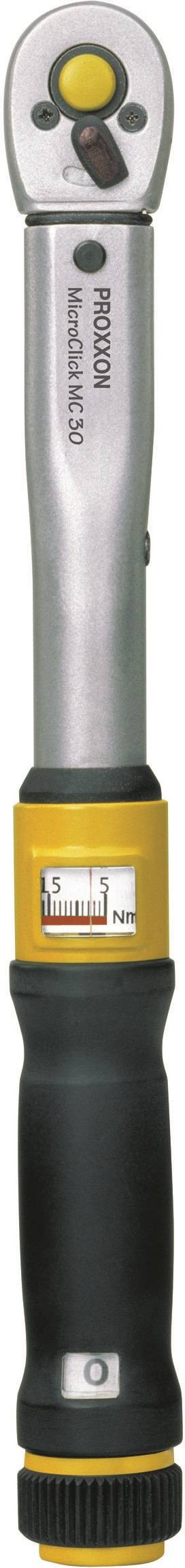 Proxxon Industrial MicroClick MC 30 23349 Drehmomentschlüssel mit Umschaltknarre 1/4" (6.3 mm) 6 -