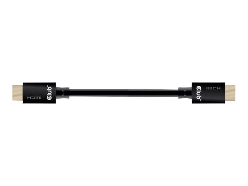 club3D HDMI Anschlusskabel HDMI-A Stecker, HDMI-A Stecker 3.00 m Schwarz CAC-1373 10K UHD, 8K UHD, Flammwidrig HDMI-Kabel