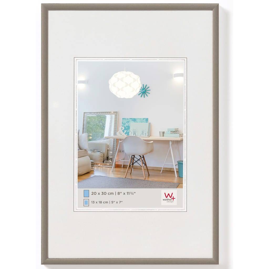 Walther Design Bilderrahmen New Lifestyle 40x50 cm Stahl