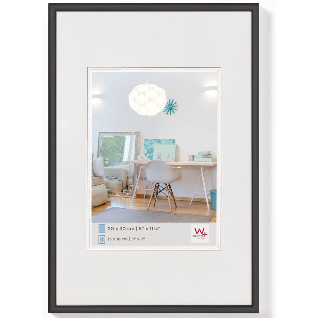 Walther Design Bilderrahmen New Lifestyle 40x50 cm Schwarz