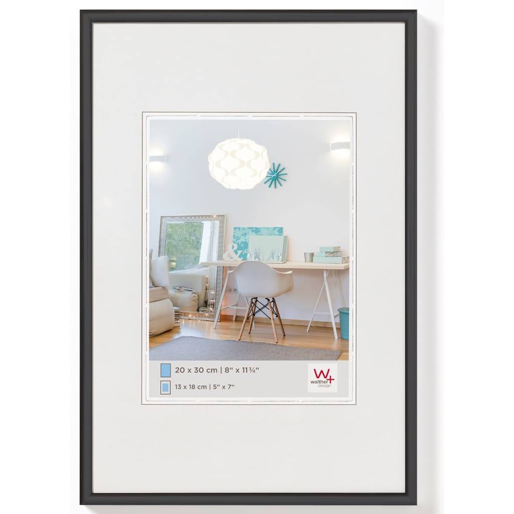 Walther Design Bilderrahmen New Lifestyle 60x80 cm Schwarz