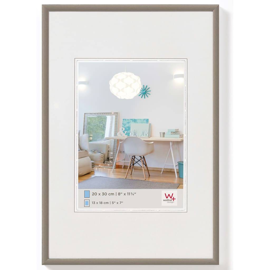 Walther Design Bilderrahmen New Lifestyle 60x80 cm Stahl