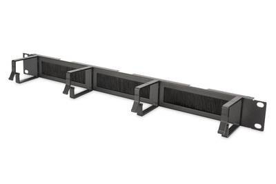 Digitus DN-97663 19 Zoll Netzwerkschrank-Kabelführung 1 HE Schwarz, Schwarz (RAL 9005)