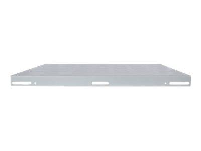 Intellinet 712231 19 Zoll Netzwerkschrank-Geräteboden 1 HE Festeinbau Geeignet für Schranktiefe: ab 600 mm Grau