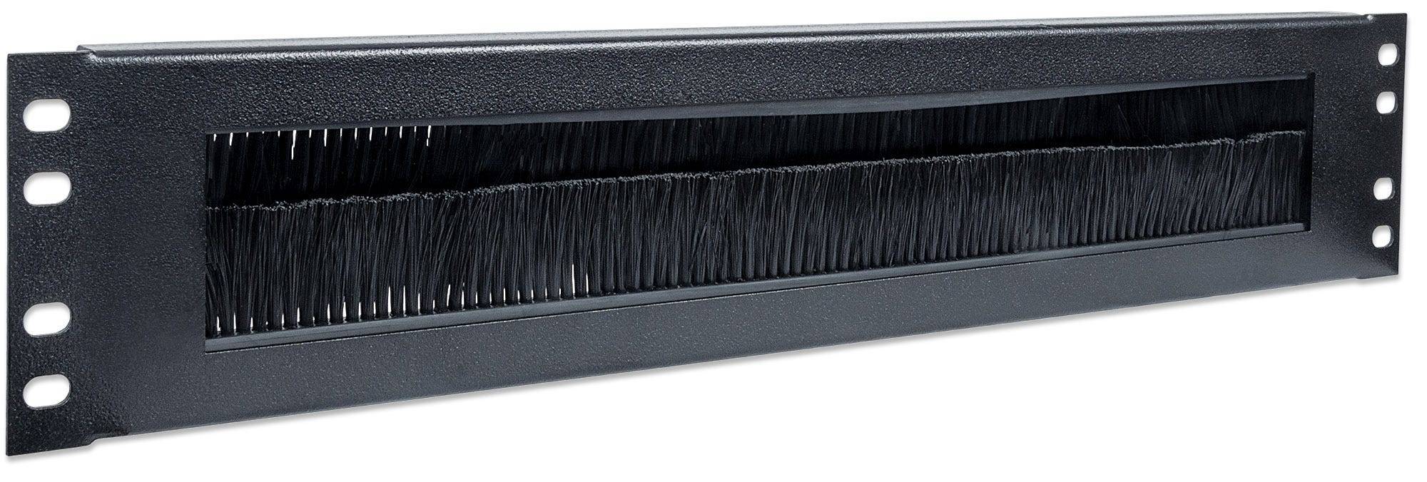 19 Zoll Netzwerkschrank-Kabelführung 2 HE Intellinet 712774 Schwarz