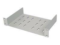 Digitus DN-10 TRAY-1 10 Zoll Netzwerkschrank-Geräteboden Festeinbau Lichtgrau (RAL 7035)