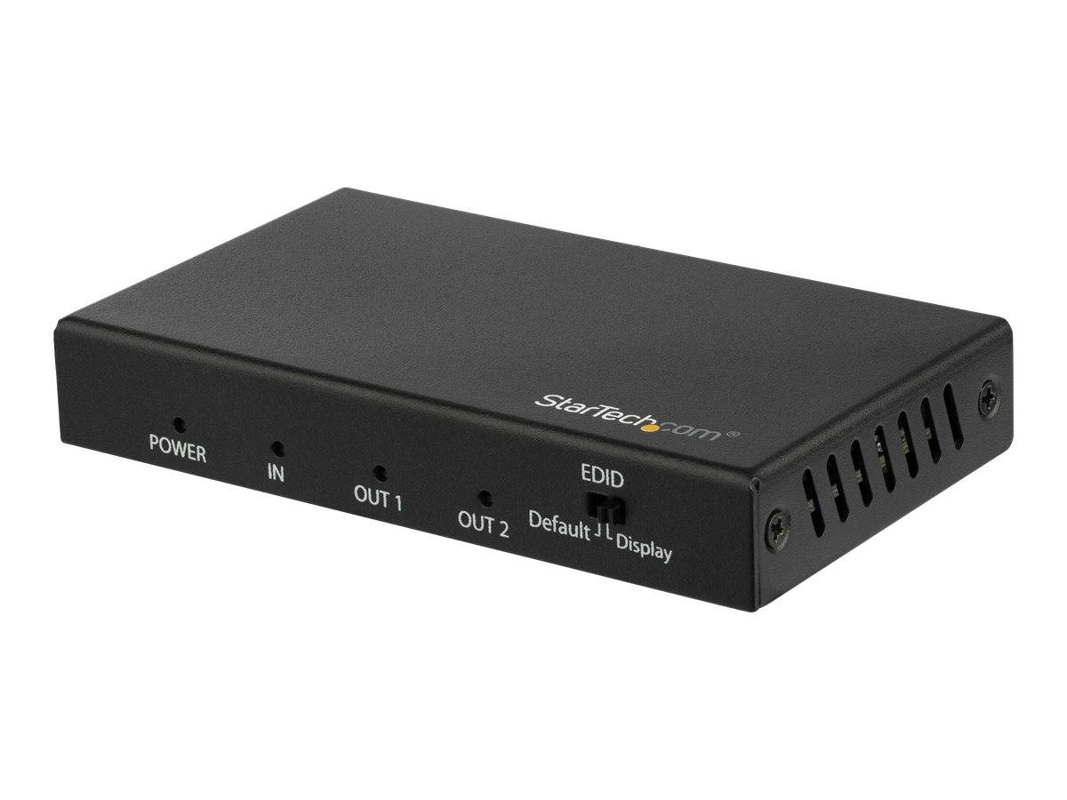 StarTech.com HDMI Splitter - 2-Port - 4K 60Hz - HDR - 1x2 HDMI Verteiler - Video