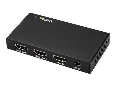 StarTech.com HDMI Splitter - 2-Port - 4K 60Hz - HDR - 1x2 HDMI Verteiler - Video