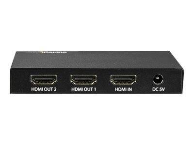 StarTech.com HDMI Splitter - 2-Port - 4K 60Hz - HDR - 1x2 HDMI Verteiler - Video