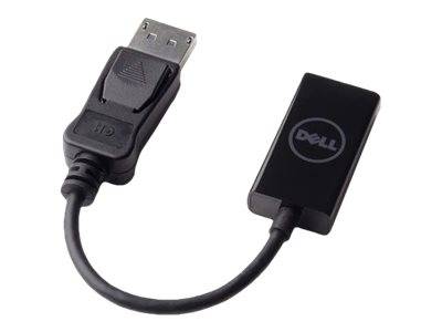 Dell DANAUBC087 DisplayPort / HDMI Adapter [1x DisplayPort Stecker - 1x HDMI-Buchse] Schwarz