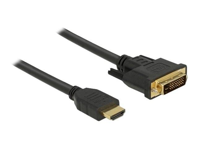 Delock - Adapterkabel - HDMI männlich zu DVI-D männlich