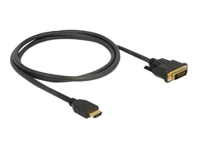 Delock - Adapterkabel - HDMI männlich zu DVI-D männlich