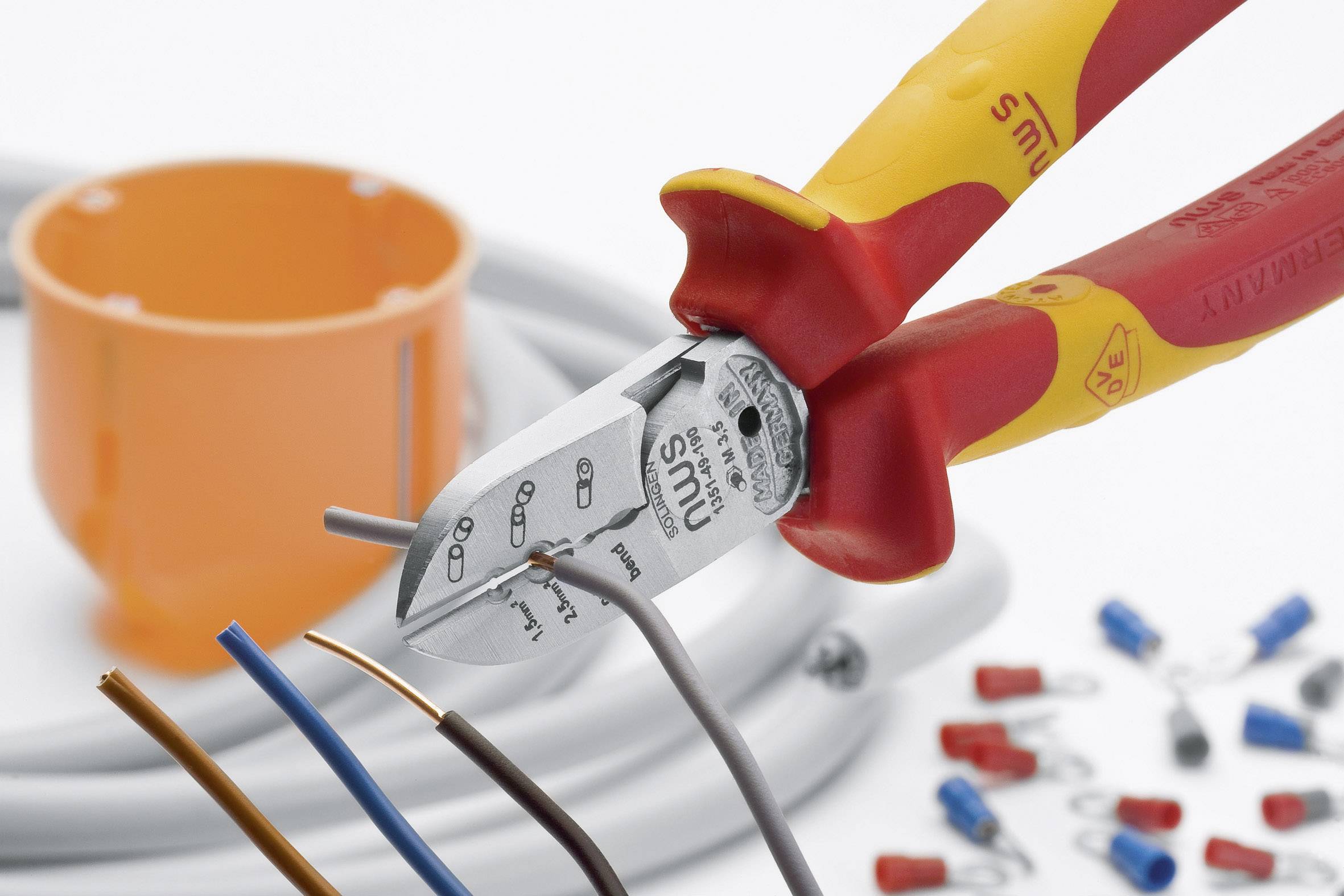 NWS 1351-49-VDE-190 VDE Seitenschneider 190mm