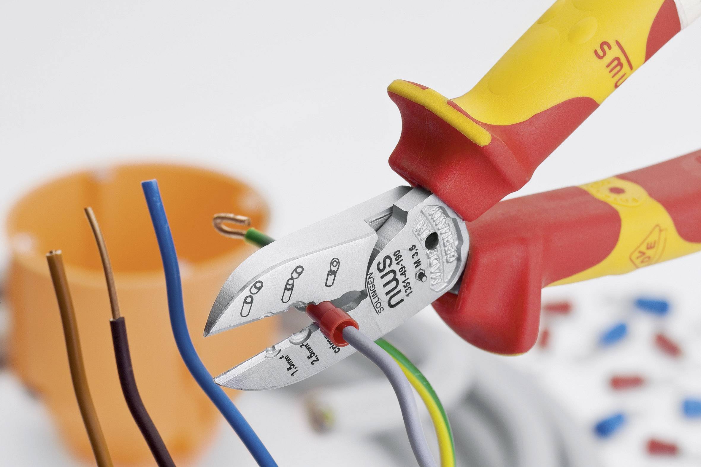 NWS 1351-49-VDE-190 VDE Seitenschneider 190mm