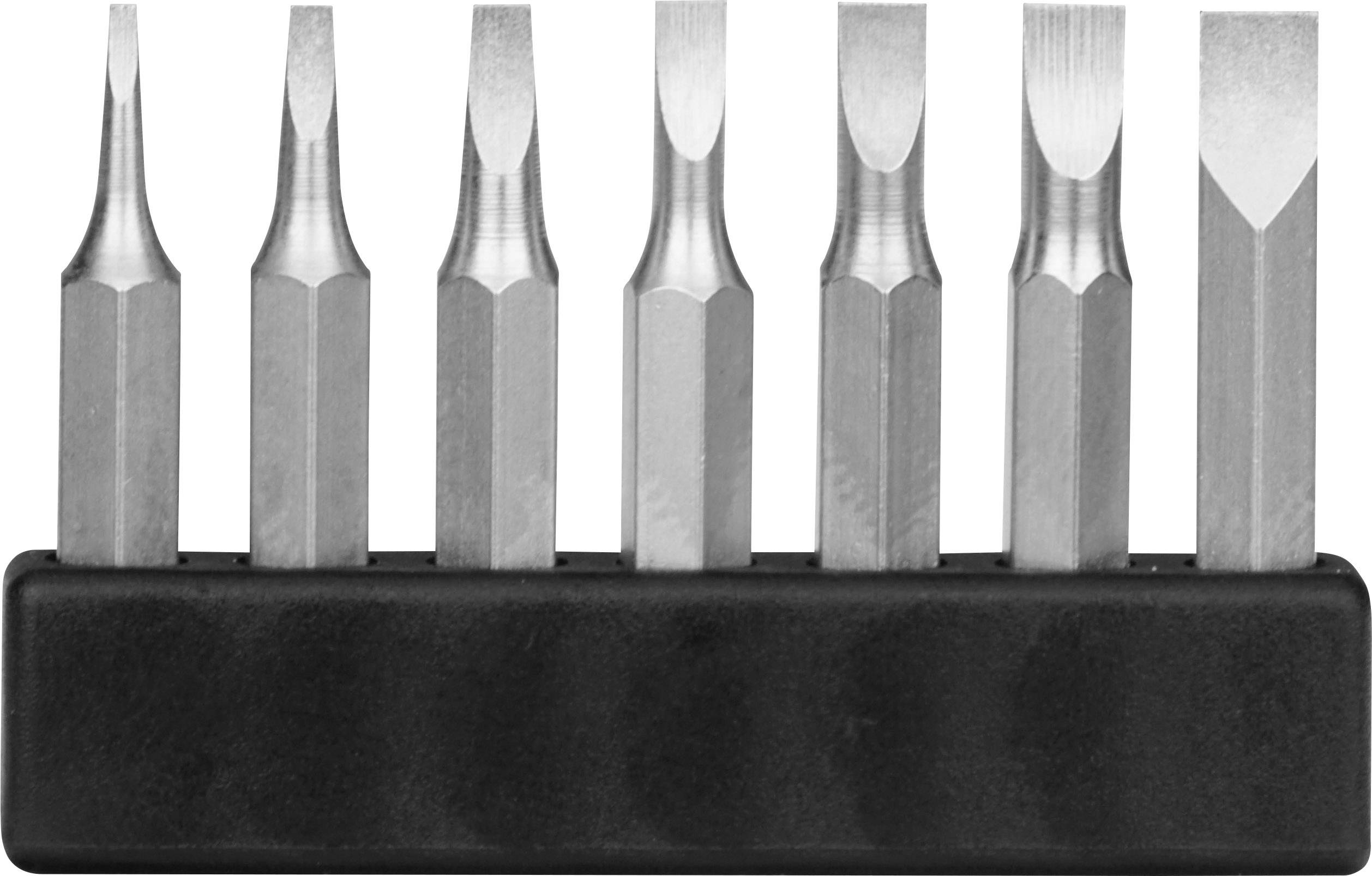 Donau Elektronik MBS61 Bit-Set 6teilig Kreuzschlitz Phillips, Kreuzschlitz Pozidriv