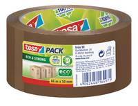 TESA ECO & STRONG 58155-00000-00 Packband tesapack® Braun (L x B) 66m x 50mm 1St.