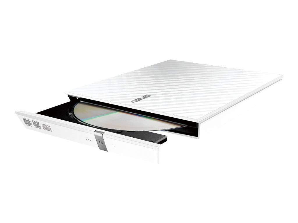 Asus SDRW-08D2S DVD-Brenner Extern Retail USB 2.0 Weiß