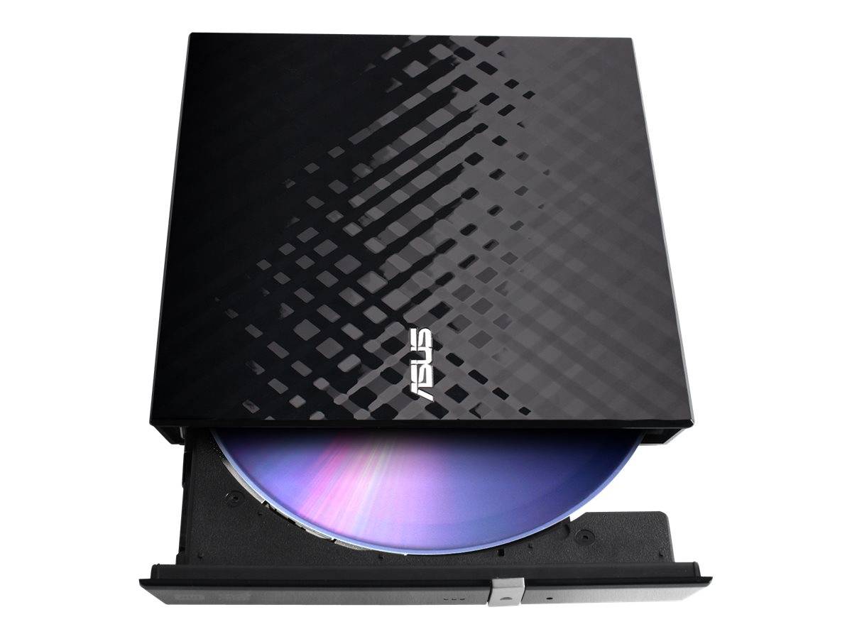 Asus SDRW-08D2S DVD-Brenner Extern Retail USB 2.0 Schwarz