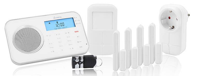 Olympia ProHome 8762 6006 Funk-Alarmanlagen-Set Funk-Alarmanlagen-Set