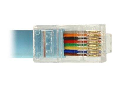 Delock Adapter RS-232 DB9 female > 1 x Serial RS-232 RJ45 male - Kabel seriell - DB-9 (W)
