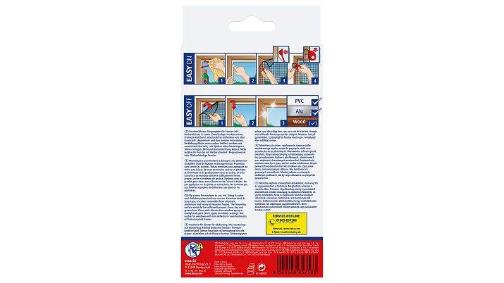 tesa COMFORT 55667-00020-00 Fliegengitter (B x H) 1000 mm x 1000 mm Weiß 1 St.