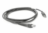 Zebra CBA-U21-S07ZBR Scanner-USB-Kabel Schwarz USB