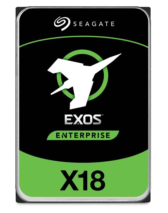 Seagate Exos X18 16 TB Interne Festplatte 8.9 cm (3.5 Zoll) SAS 12 Gb/s ST16000NM004J Bulk