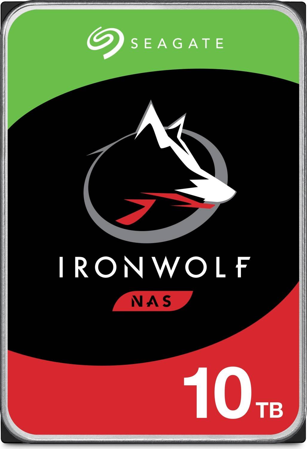Seagate IronWolf ST10000VN000 - Festplatte - 10 TB - intern - 3.5" (8.9 cm)
