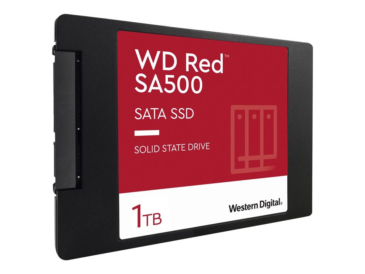 Western Digital WD Red™ SA500 1 TB Interne SATA SSD 6.35 cm (2.5 Zoll) SATA 6 Gb/s WDS100T1R0A