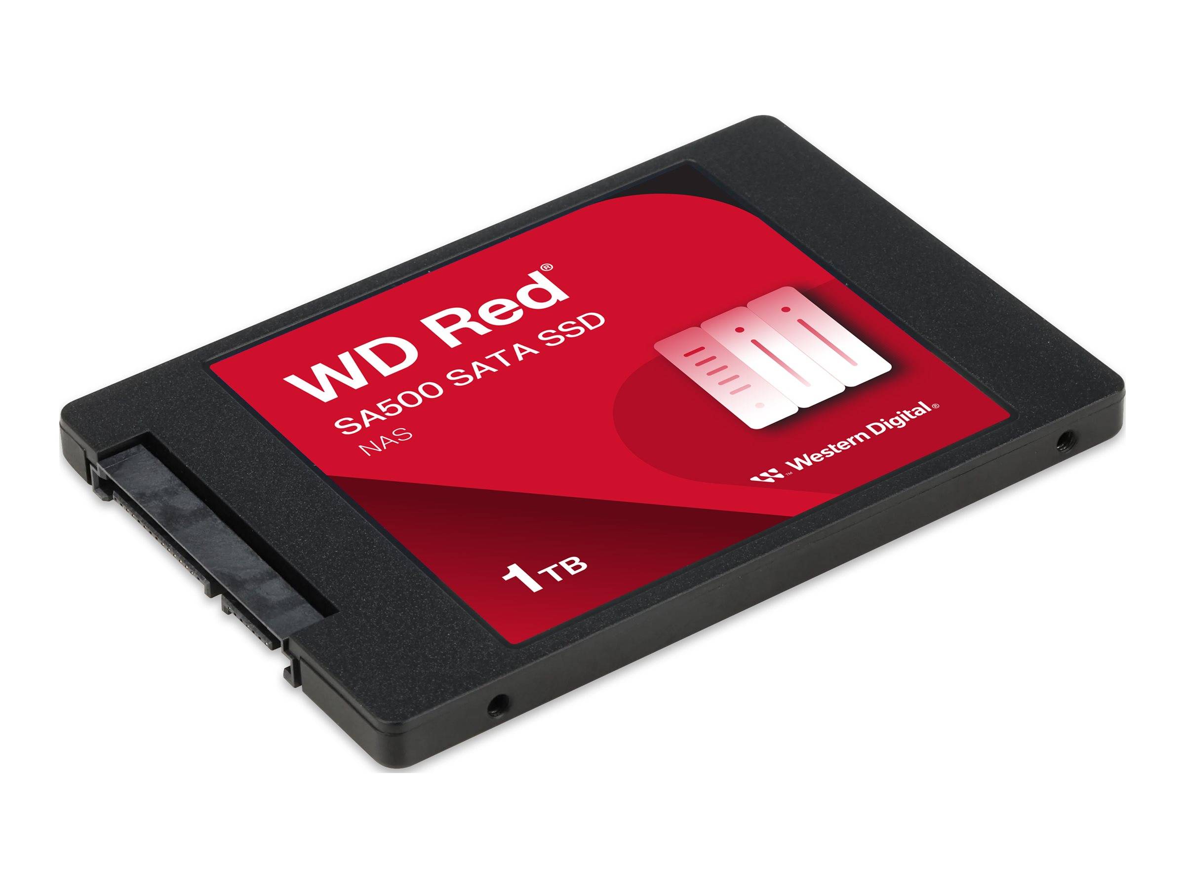 Western Digital WD Red™ SA500 1 TB Interne SATA SSD 6.35 cm (2.5 Zoll) SATA 6 Gb/s WDS100T1R0A
