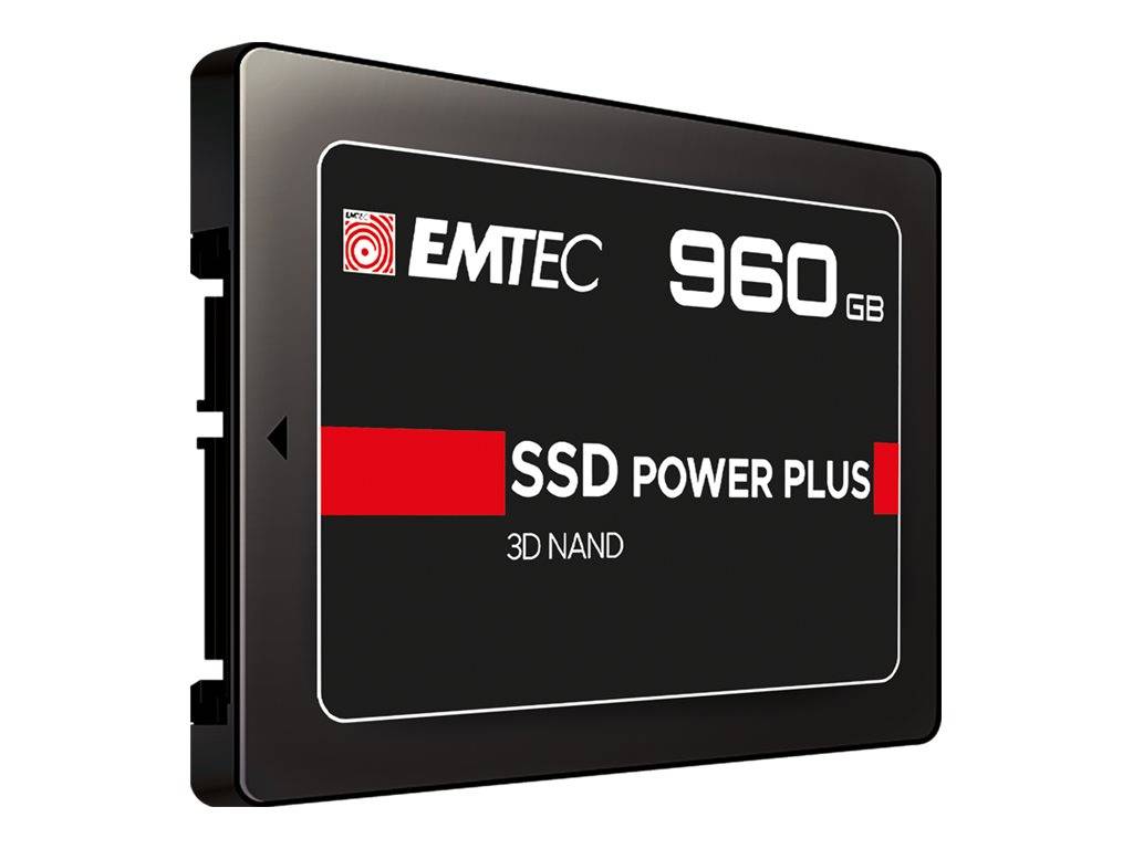 EMTEC X150 Power Plus 3D NAND - SSD - 960 GB - intern - 2.5"" (6.4 cm)