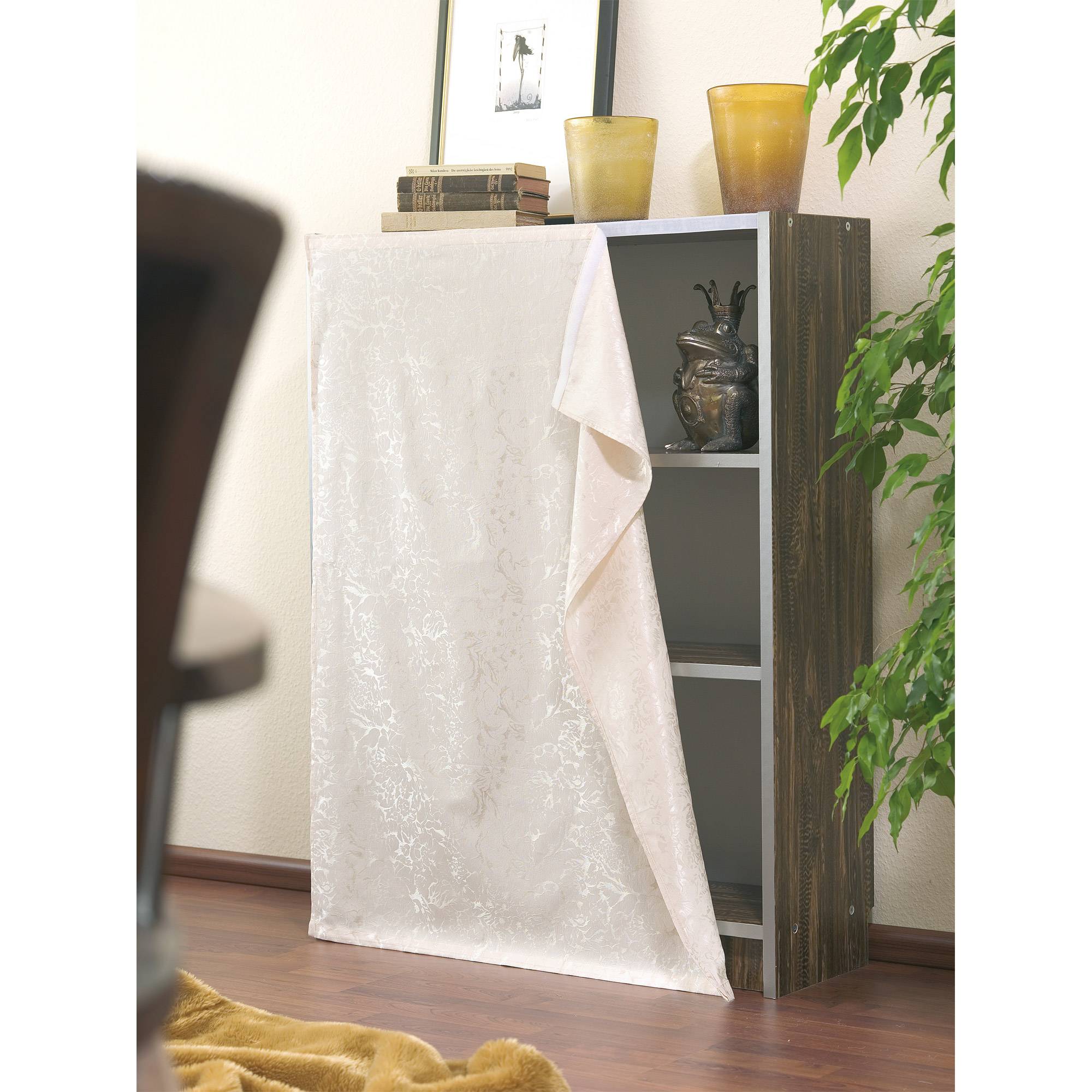 TESA On & Off 55224-00-01 Klettband zum Aufkleben Haft- und Flauschteil (L x B) 1000 mm x 20 mm Schwarz 1 St.