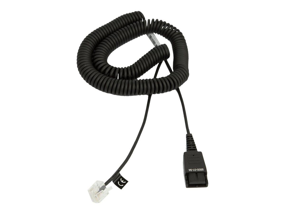 Jabra - Headset-Kabel - RJ-45 männlich zu Quick Disconnect männlich