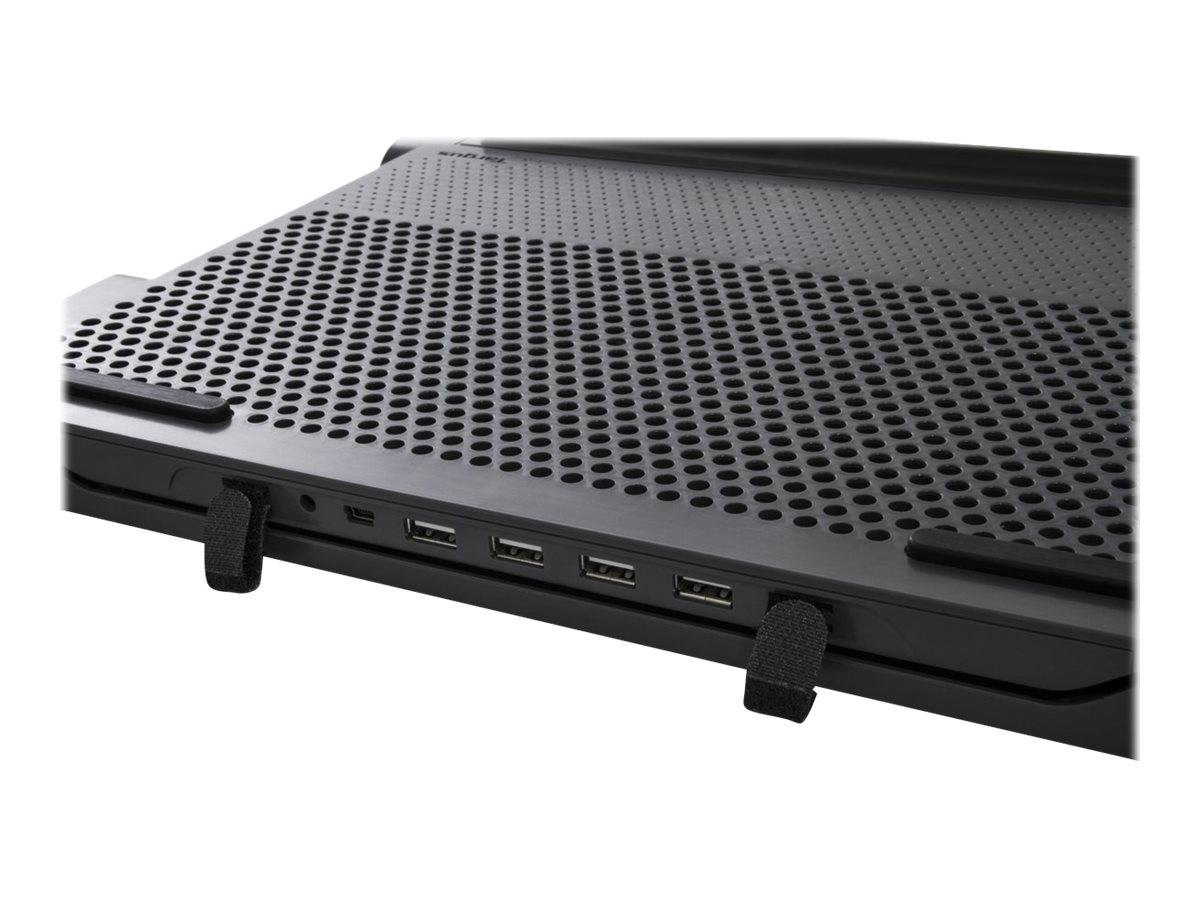 Targus Chill Mat - Notebook-Ständer - mit USB 2.0-Hub mit 4 Ports